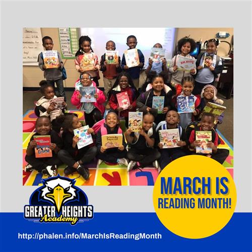 Greater Heights Reading Month 